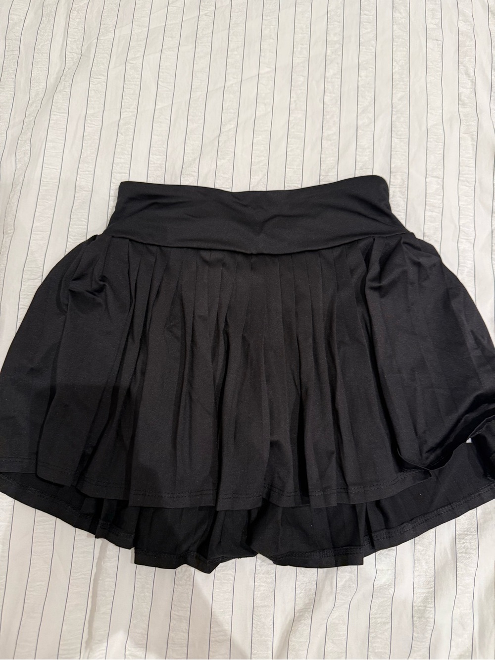 art class Black Pleated Skort with Wide Waistband size M